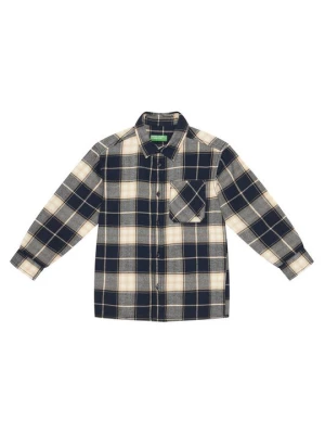 Obrázek produktu United Colors Of Benetton Košile 5LQHCQ04B Tmavomodrá Oversize