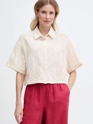 Obrázek produktu United Colors of Benetton košile dámská bavlněná béžová