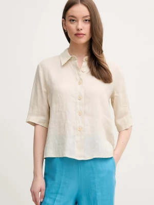 Obrázek produktu United Colors of Benetton košile dámská lněná béžová