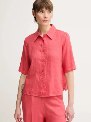 Obrázek produktu United Colors of Benetton košile dámská lněná červená