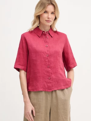 Obrázek produktu United Colors of Benetton košile dámská lněná červená