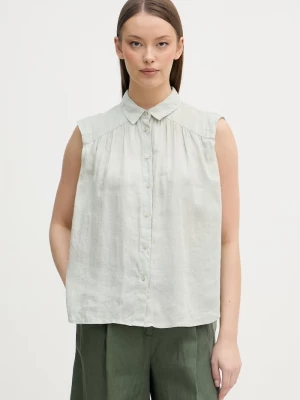 Obrázek produktu United Colors of Benetton košile dámská lněná zelená