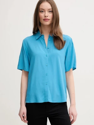 Obrázek produktu United Colors of Benetton košile dámská z viskózy modrá