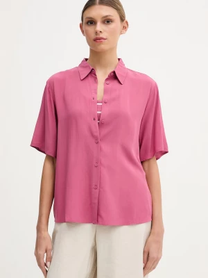 Obrázek produktu United Colors of Benetton košile dámská z viskózy růžová