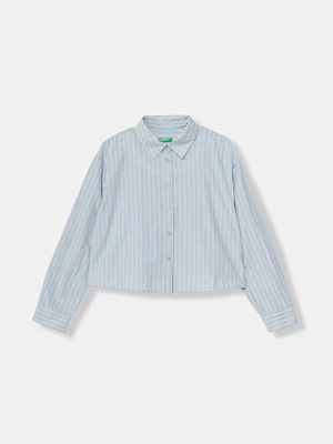 Obrázek produktu United Colors of Benetton košile dětská bavlněná modrá