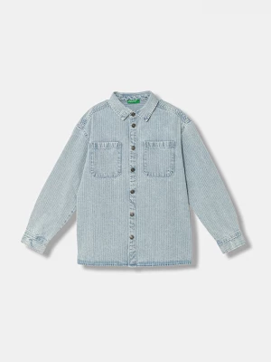 Obrázek produktu United Colors of Benetton košile dětská džínová modrá