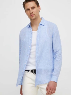Obrázek produktu United Colors of Benetton košile pánská lněná