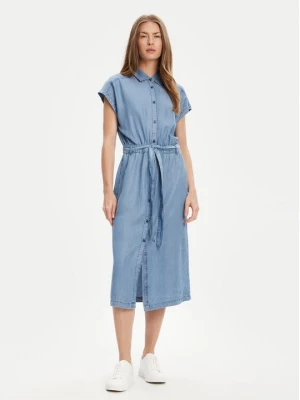 Obrázek produktu United Colors Of Benetton Košilové šaty 4KHNDV0BI Modrá Regular Fit