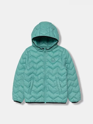 Obrázek produktu United Colors of Benetton krátká bunda dětská tyrkysová