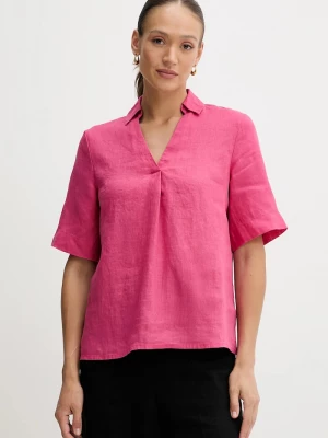 Obrázek produktu United Colors of Benetton Lněná halenka United Colors of Benetton růžová