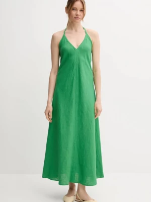 Obrázek produktu United Colors of Benetton Lněné šaty United Colors of Benetton zelená