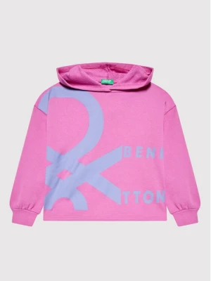 Obrázek produktu United Colors Of Benetton Mikina 3J68C200U Růžová Boxy Fit
