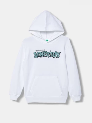 Obrázek produktu United Colors of Benetton mikina s kapucí dětská bavlněná