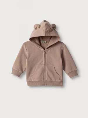 Obrázek produktu United Colors of Benetton mikina s kapucí kojenecká s bavlnou