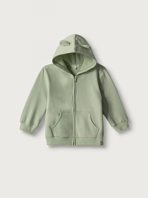 Obrázek produktu United Colors of Benetton mikina s kapucí kojenecká s bavlnou