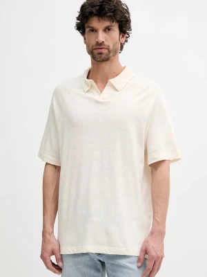 Obrázek produktu United Colors of Benetton Plátěné polo tričko United Colors of Benetton béžová