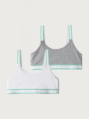 Obrázek produktu United Colors of Benetton podprsenka dětská bavlněná s elastanem 2-pack