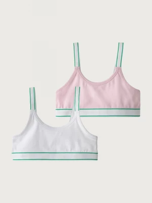 Obrázek produktu United Colors of Benetton podprsenka dětská bavlněná s elastanem 2-pack