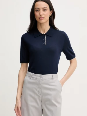Obrázek produktu United Colors of Benetton polo dámský vlněný námořnická modř