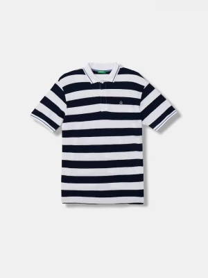 Obrázek produktu United Colors of Benetton polo dětské bavlněné námořnická modř