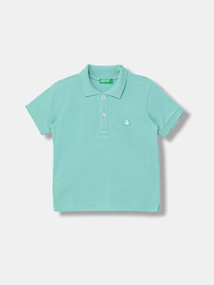 Obrázek produktu United Colors of Benetton polo dětské bavlněné tyrkysová