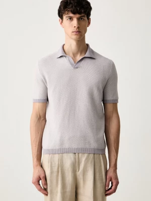 Obrázek produktu United Colors of Benetton polo pánské bavlněné fialová