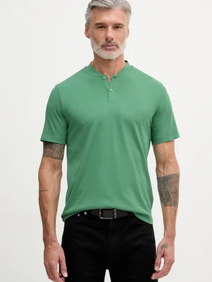Obrázek produktu United Colors of Benetton polo pánské bavlnou zelená