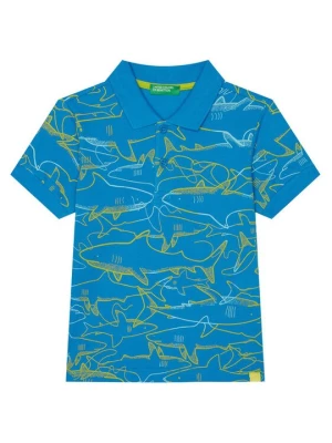 Obrázek produktu United Colors Of Benetton Polokošile 36Y4G300Y Modrá Regular Fit