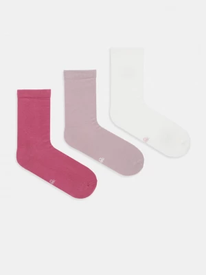 Obrázek produktu United Colors of Benetton ponožky 3-pack růžová