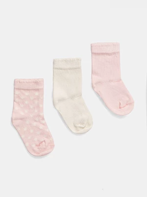 Obrázek produktu United Colors of Benetton ponožky kojenecké 3-pack růžová