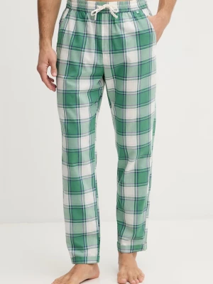 Obrázek produktu United Colors of Benetton pyžamové kalhoty pánské bavlněné zelená