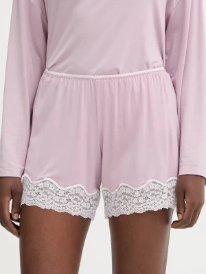 Obrázek produktu United Colors of Benetton pyžamové šortky dámské s viskózou fialová
