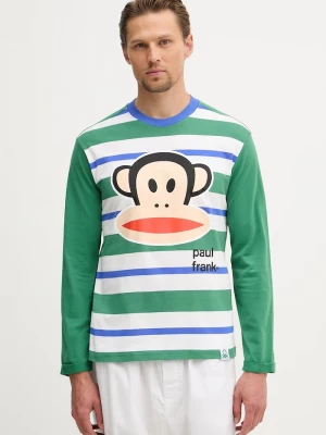 Obrázek produktu United Colors of Benetton pyžamové tričko s dlouhým rukávem pánské bavlněné zelená
