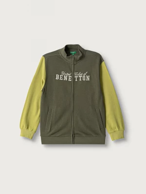 Obrázek produktu United Colors of Benetton rozepínací mikina dětská bavlněná