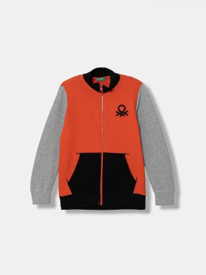 Obrázek produktu United Colors of Benetton Rozepínací mikina s kapucí dětská bavlněná