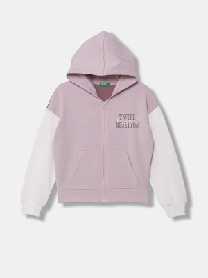 Obrázek produktu United Colors of Benetton rozepínací mikina s kapucí dětská bavlněná