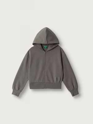 Obrázek produktu United Colors of Benetton rozepínací mikina s kapucí dětská bavlněná