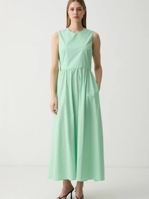 Obrázek produktu United Colors of Benetton rozšířené šaty bavlněné zelená