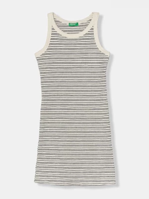 Obrázek produktu United Colors of Benetton šaty s bavlnou béžová