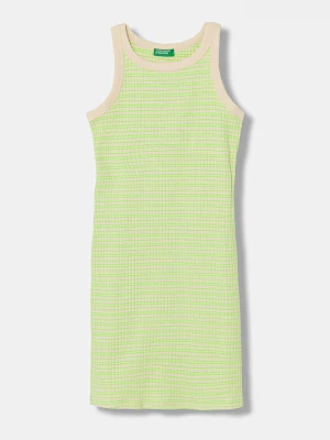 Obrázek produktu United Colors of Benetton šaty s bavlnou žlutá