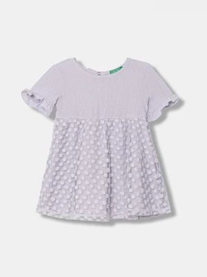 Obrázek produktu United Colors of Benetton šaty s viskózou fialová