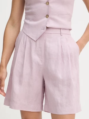 Obrázek produktu United Colors of Benetton šortky dámské lněné