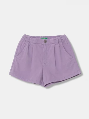 Obrázek produktu United Colors of Benetton šortky dětské džínové fialová