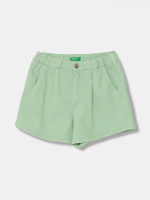 Obrázek produktu United Colors of Benetton šortky dětské džínové zelená