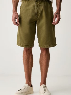 Obrázek produktu United Colors of Benetton šortky pánské bavlněné zelená