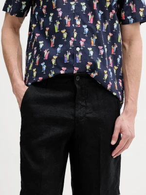 Obrázek produktu United Colors of Benetton šortky pánské lněné