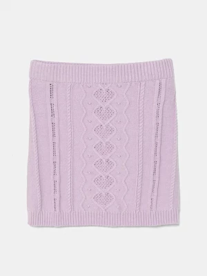 Obrázek produktu United Colors of Benetton Sukně s příměsí vlny pro děti United Colors of Benetton fialová