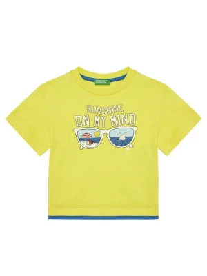 Obrázek produktu United Colors Of Benetton T-Shirt 3SLUG10JF Žlutá Regular Fit