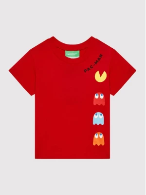 Obrázek produktu United Colors Of Benetton T-Shirt PAC-MAN 3096G102F Červená Regular Fit