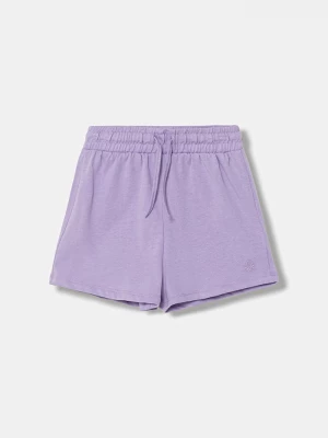 Obrázek produktu United Colors of Benetton teplákové šortky dětské bavlněné fialová